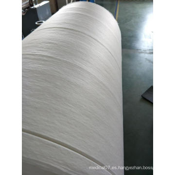 Rollo de algodón Spulance de tela de algodón 100% puro
